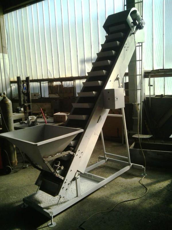 Конвейер с ковшом