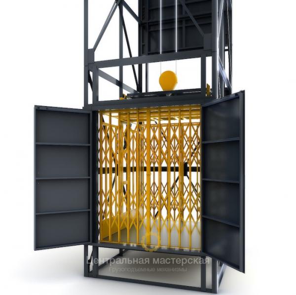 Подъемник шахтный лифтовой ПШЛ-1000