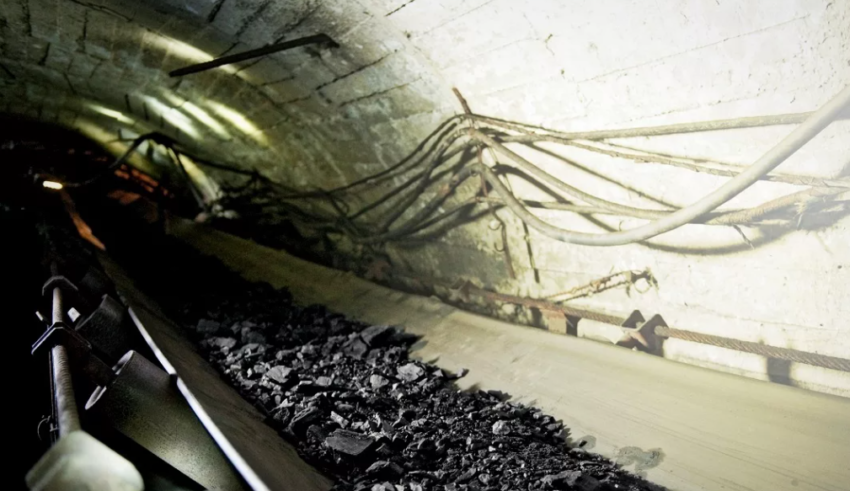 Конвейер для угольных шахт