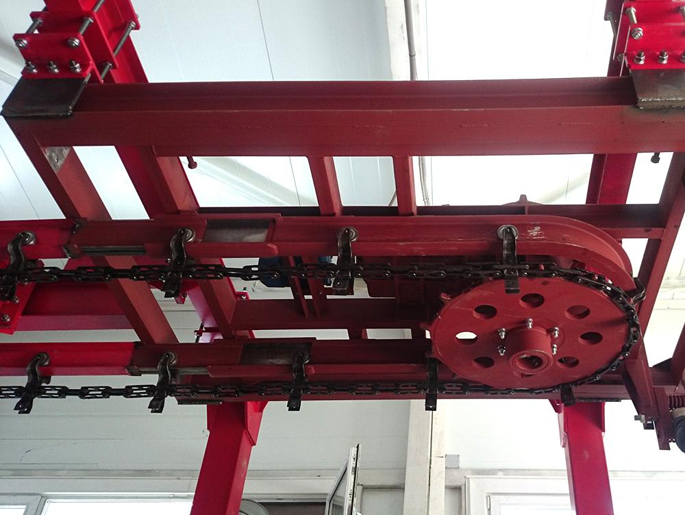 Цепной грузонесущий транспортер