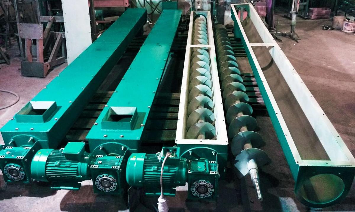 Шнековый транспортер ТВШ 400