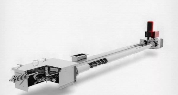 Трубный скребковый цепной конвейер